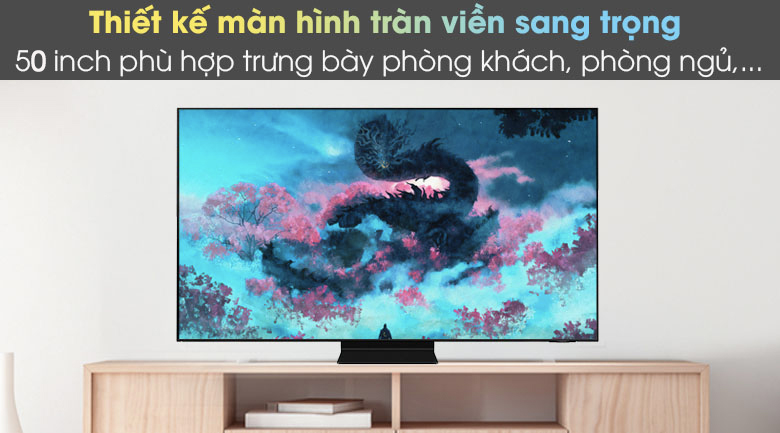 Thiết kế sang trọng - Smart Tivi Neo QLED 4K 50 inch Samsung QA50QN90A