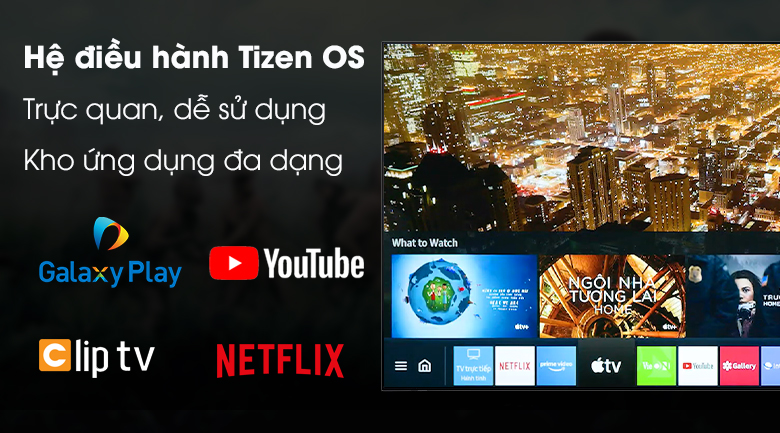 Tivi thông minh QLED Samsung 8K 65 inch QA65Q950TS - HĐH Tizen