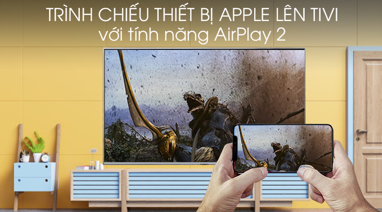 Smart Tivi QLED Samsung 4K 82 inch QA82Q75R - AirPlay 2