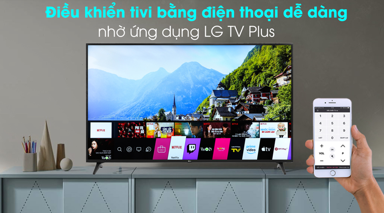 Smart Tivi LG 4K 65 inch 65UN7290PTF - Điều khiển bằng LG TV Plus