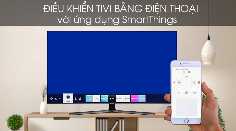 Smart Tivi Samsung 4K 55 inch UA55TU8500 - SmartThings