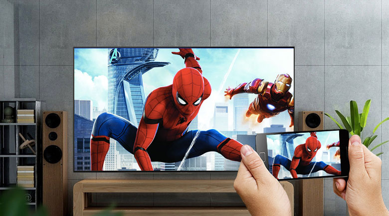 Smart Tivi QLED Samsung 4K 65 inch QA65Q95T - Chiếu màn hình