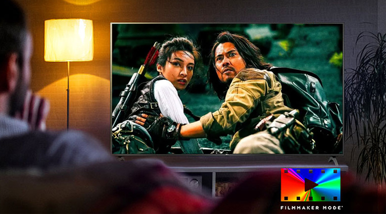 Smart Tivi NanoCell LG 4K 43 inch 43NANO75TPA - Thưởng thức bộ phim theo góc nhìn của nhà làm phim qua chế độ Filmmaker Mode