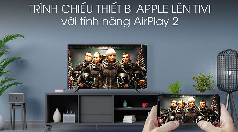 Airplay2-Smart Tivi Samsung 4K 65 inch UA65TU8100