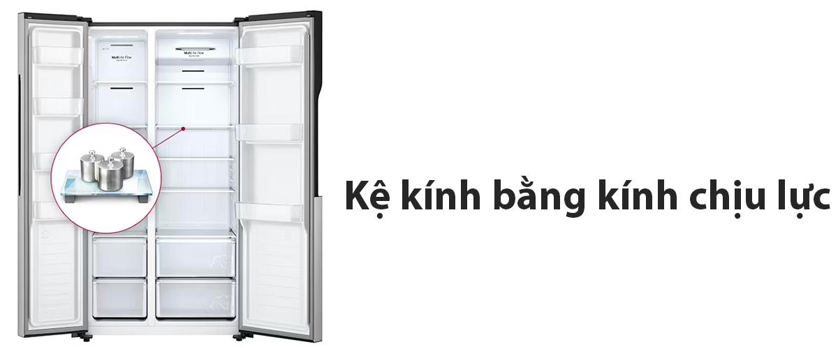 Kệ bằng kính cường lực