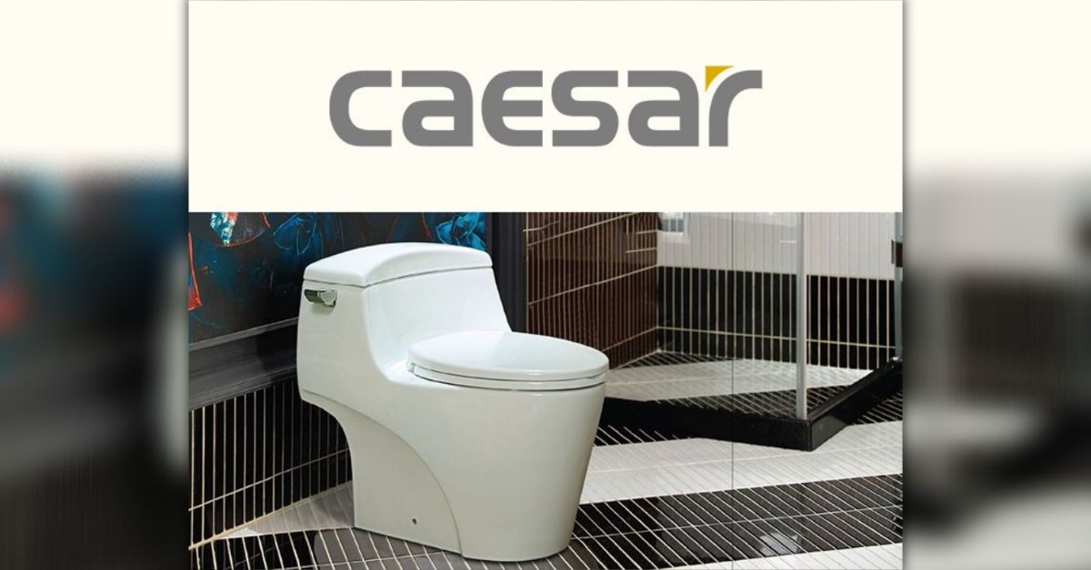 Bàn cầu đến từ thương hiệu Caesar