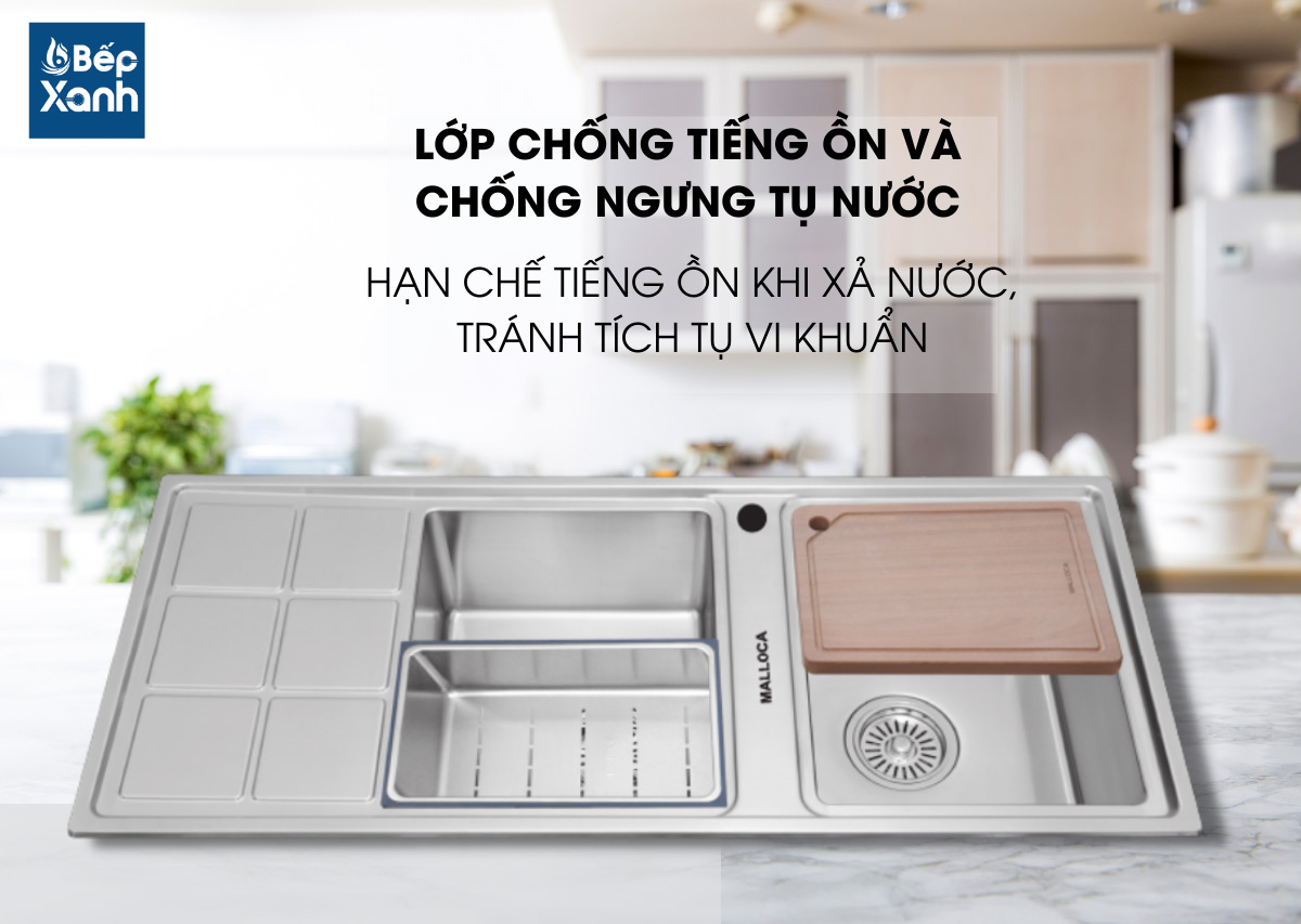 Lớp chống ồn ngăn tụ nước