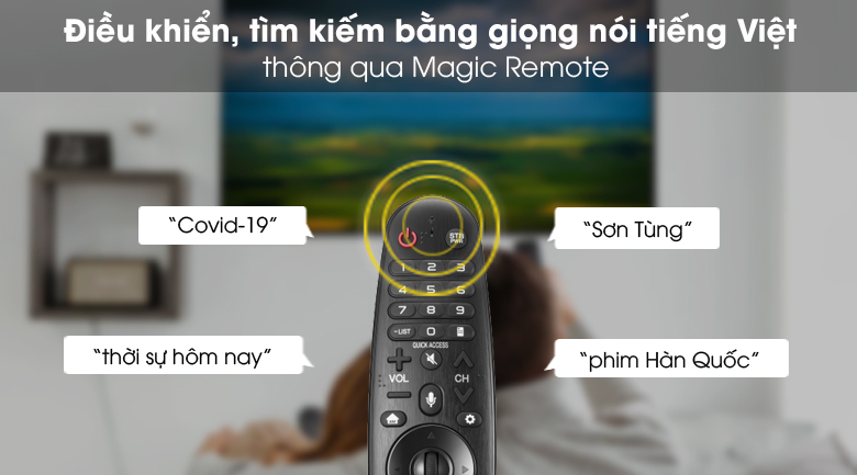 Magic Remote - Smart Tivi NanoCell LG 4K 43 inch 43NANO79TND