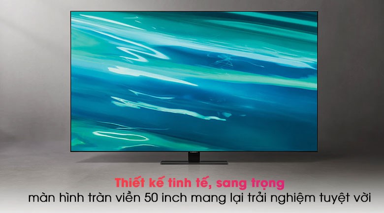 Smart Tivi QLED 4K 50 inch Samsung QA50Q80A - Thiết kế