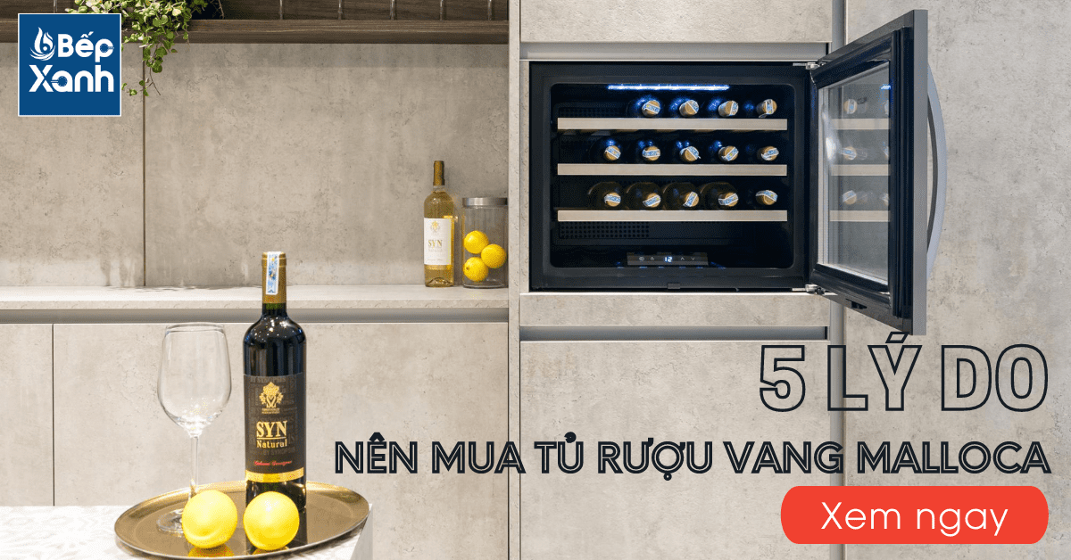 5 Lý Do Nên Mua Tủ Rượu Vang Malloca Cho Gia Đình