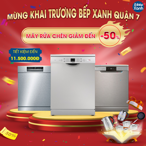 Khuyến mãi máy rửa chén khai trương