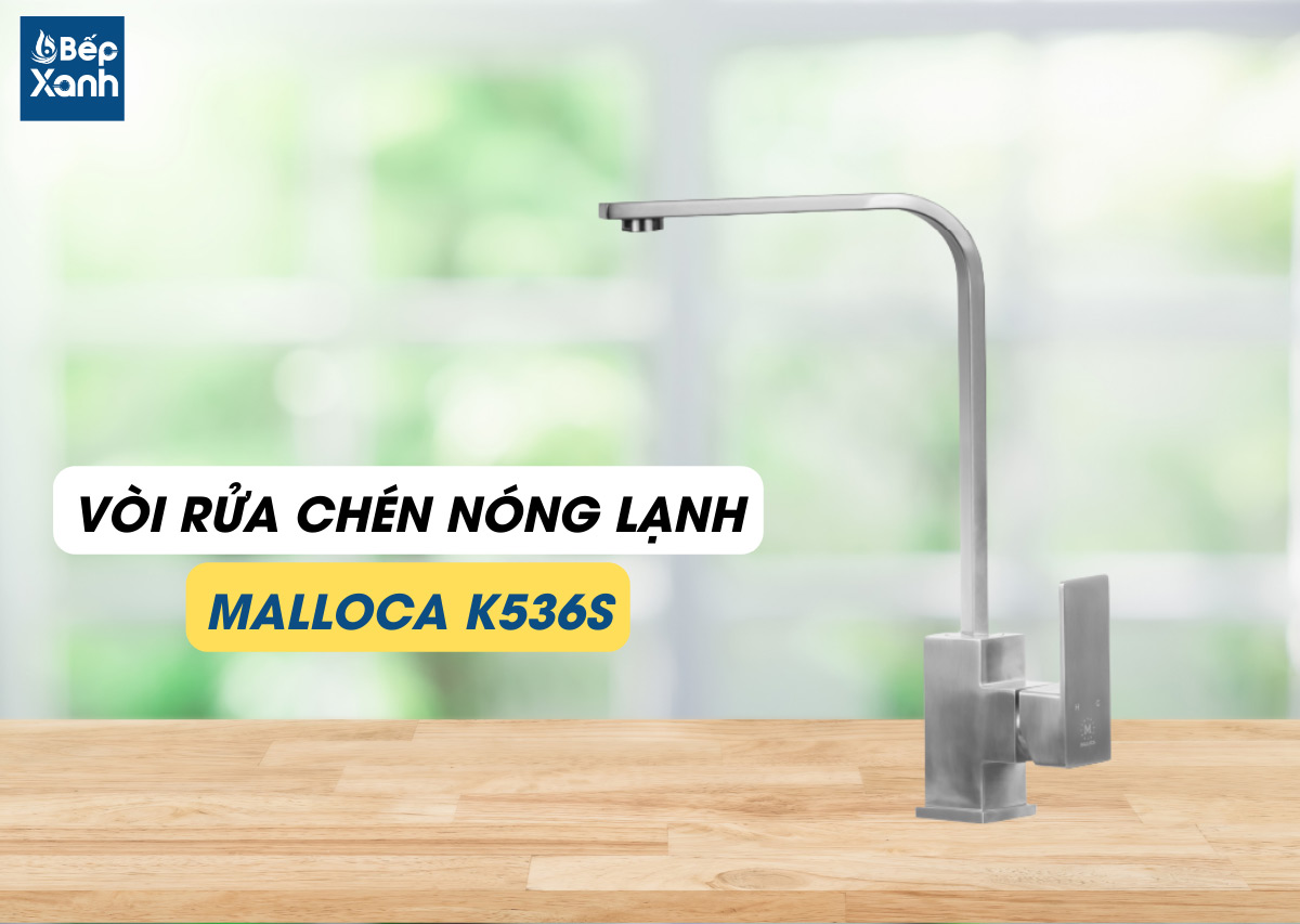 Vòi rửa chén nóng lạnh Malloca K536s