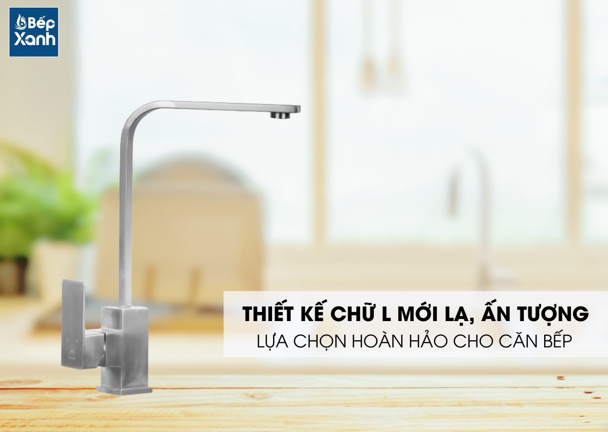 Thiết kế chữ L độc lạ, ấn tượng