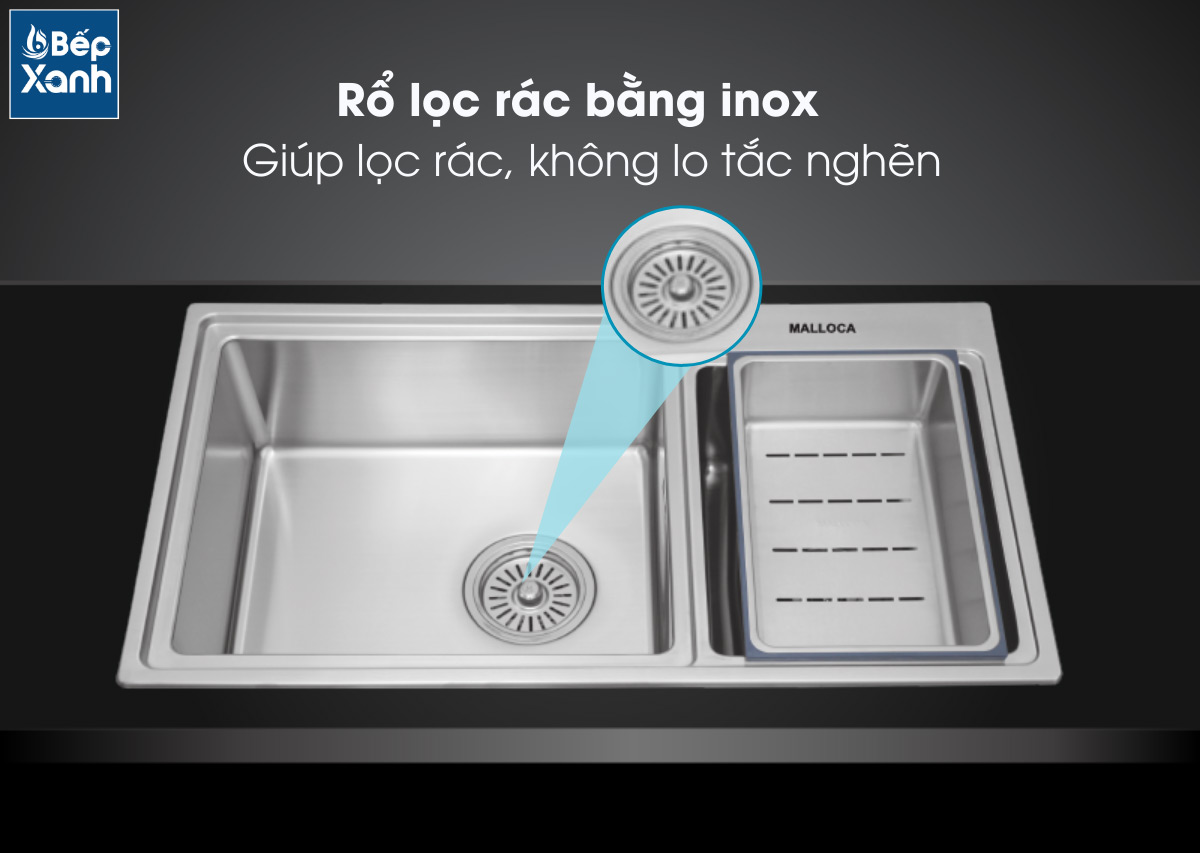 Rổ lọc rác inox