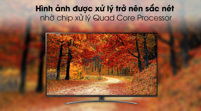 Nâng cấp hình ảnh và âm thanh với chip xử lý Quad Core (Lõi tứ)