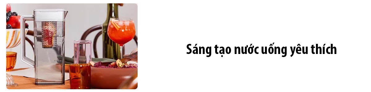 Sáng tạo nước uống yêu thích