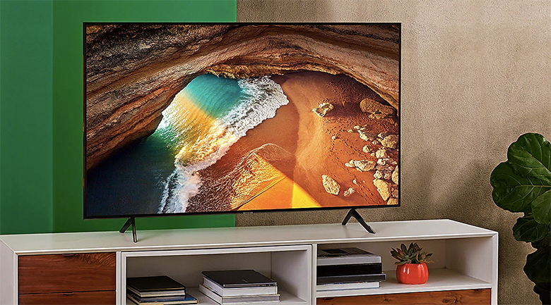 Smart Tivi QLED Samsung 4K 82 inch QA82Q65R - thiết kế