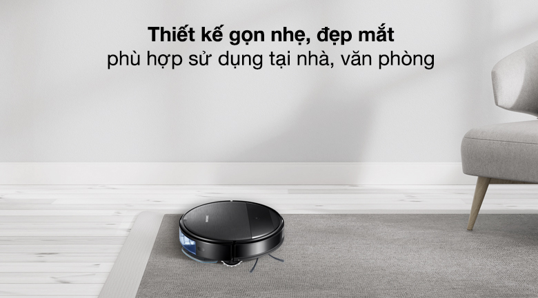 Robot hút bụi Samsung VR05R5050WK/SV - Kiểu dáng gọn nhẹ, nhỏ nhắn