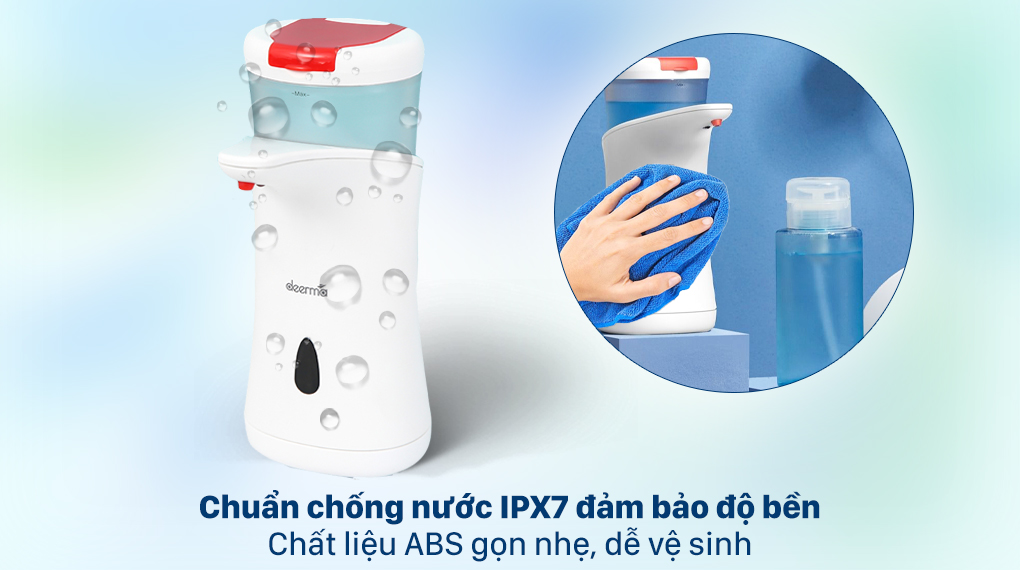 Máy rửa tay tự động thông minh DEERMA XS100 - Chống nước, nhựa ABS