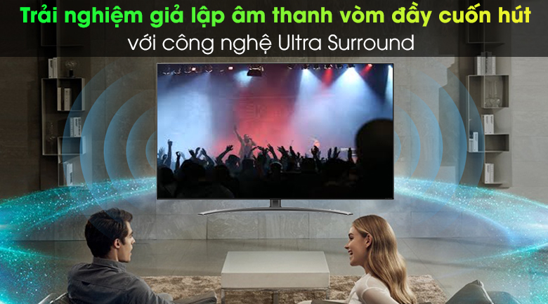 Smart Tivi NanoCell LG 4K 55 inch 55NANO86TNA - Công nghệ Ultra Surround