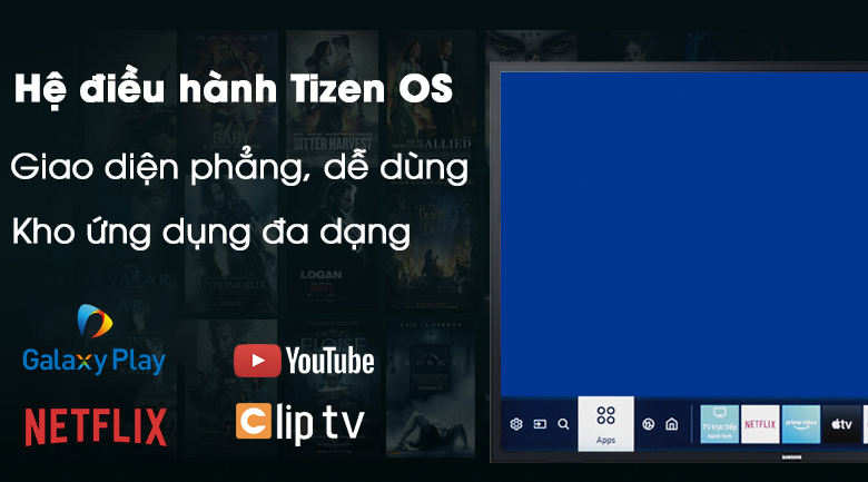 Smart Tivi Samsung 43 inch UA43T6500 - Tizen OS