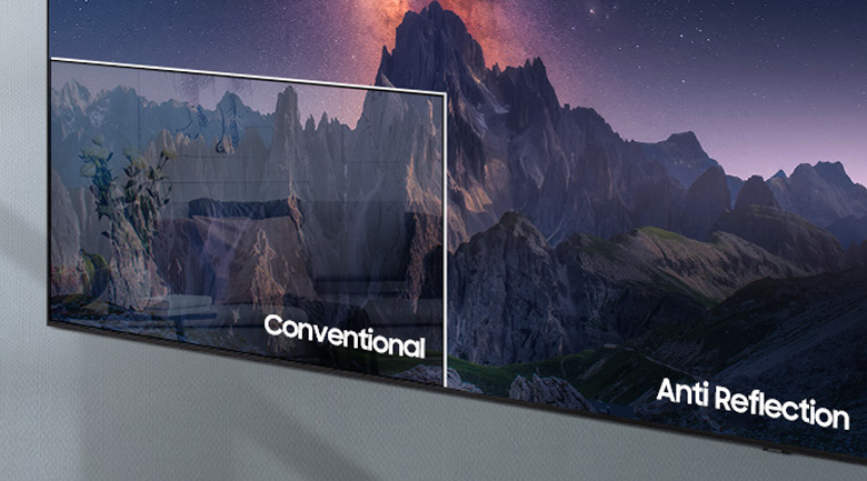 Smart Tivi Neo QLED 8K 65 inch Samsung QA65QN700A - Thiết kế màn hình chống chói tối ưu nhờ chế độ Anti Reflection