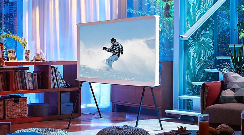 Smart Tivi QLED Samsung 4K 55 inch QA55LS01T - Kiệt tác thiết kế duy mỹ đúng như triết lý của Samsung