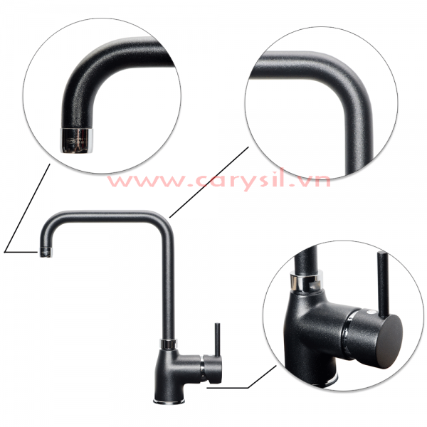 Vòi Rửa Chén Bát Cao Cấp Argo - Mã G-2551- các chi tiết được làm rất tỉ mỉ - sắc sảo - sang trọng - thanh lịch