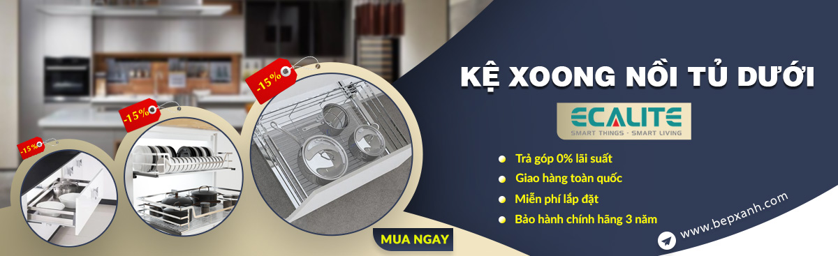 Kệ xoog nồi tủ dưới Ecalite