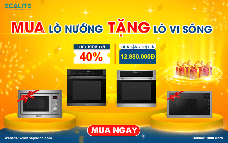 Mua Lò Nướng Tặng Vi Sóng