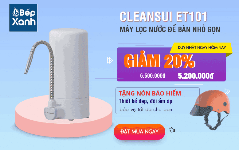 Giảm Ngay 20% Khi Mua Cleansui