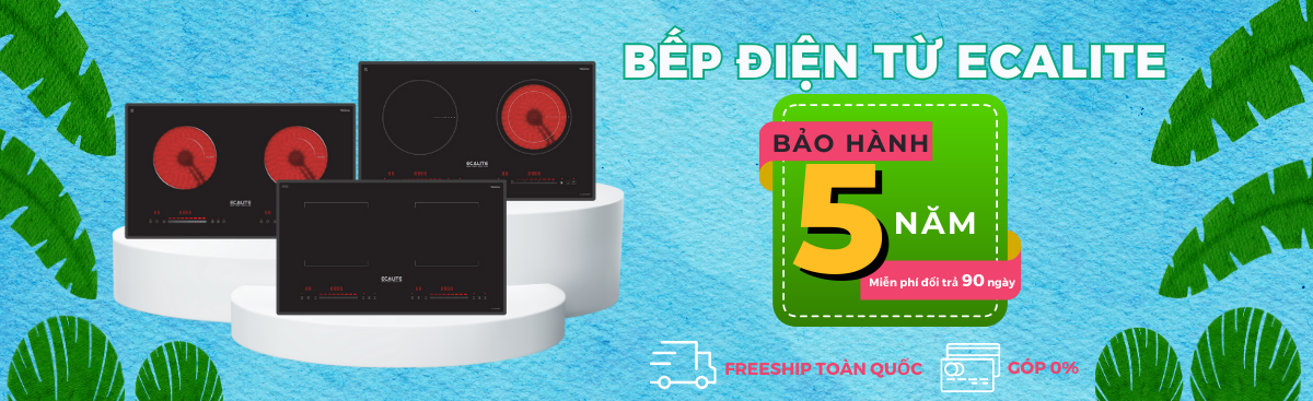 Bếp điện từ bảo hành 5 năm chính hãng