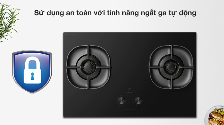 An toàn - Bếp ga âm Electrolux EHG8251BC