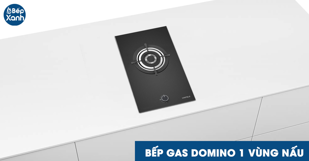 Loại bếp domino 1 vùng nấu