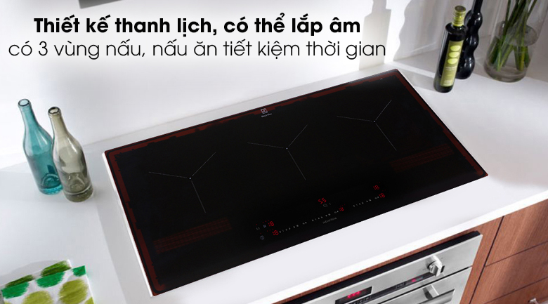 Bếp từ 3 vùng nấu Electrolux EIT913 - Thiết kế thanh lịch