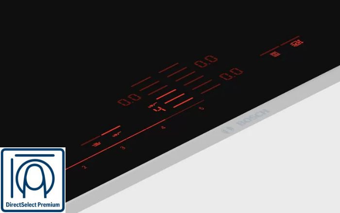 Công nghệ DirectSelect Premium của bếp từ Bosch 