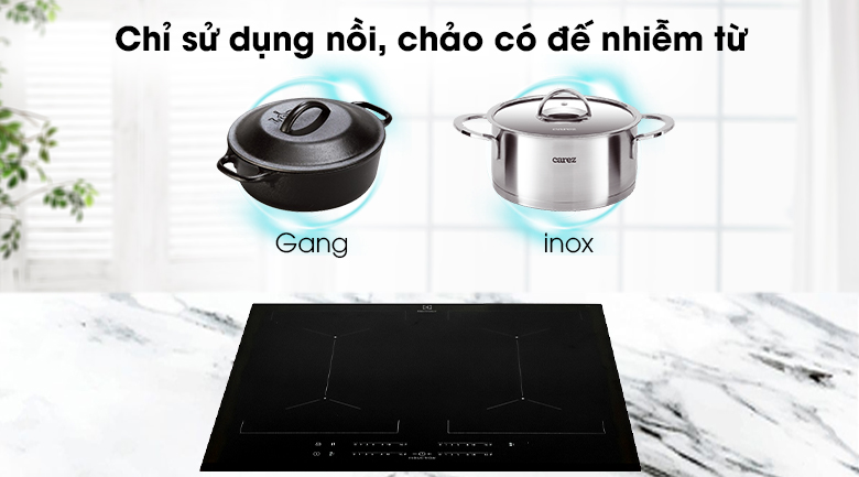 Nồi - Bếp từ 4 vùng nấu Electrolux EIV644