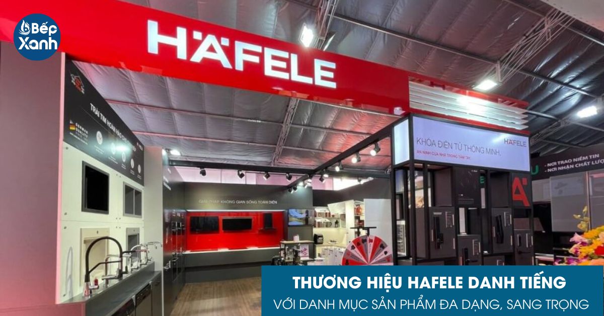 thương hiệu Hafele từ Đức
