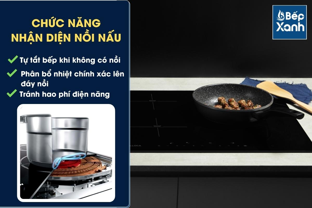 Chức năng nhận diện nồi tốt