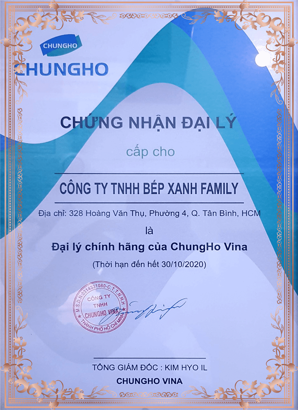 Phân phối Chungho