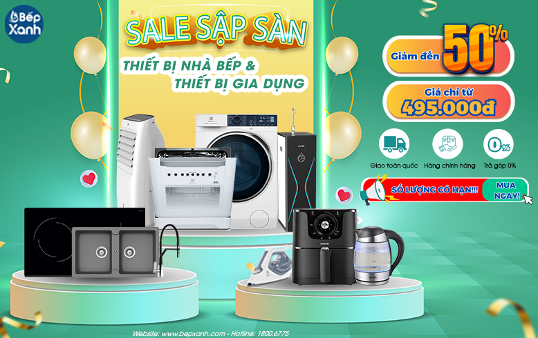 Sale Đến 50% Thiết Bị Bếp - Gia Dụng