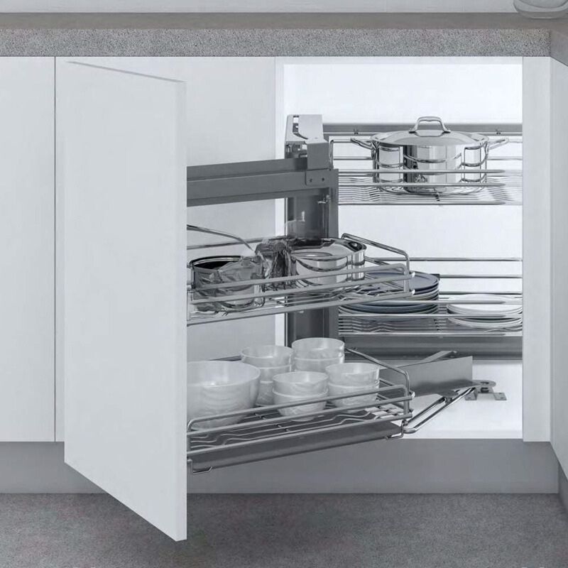 Kệ liên hoàn Eurogold EPV102 (phải) - Inox 304, Nan Oval