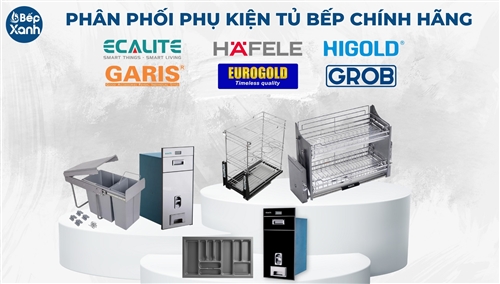 Bảng giá phụ kiện tủ bếp thông minh giá rẻ, cập nhật mới nhất