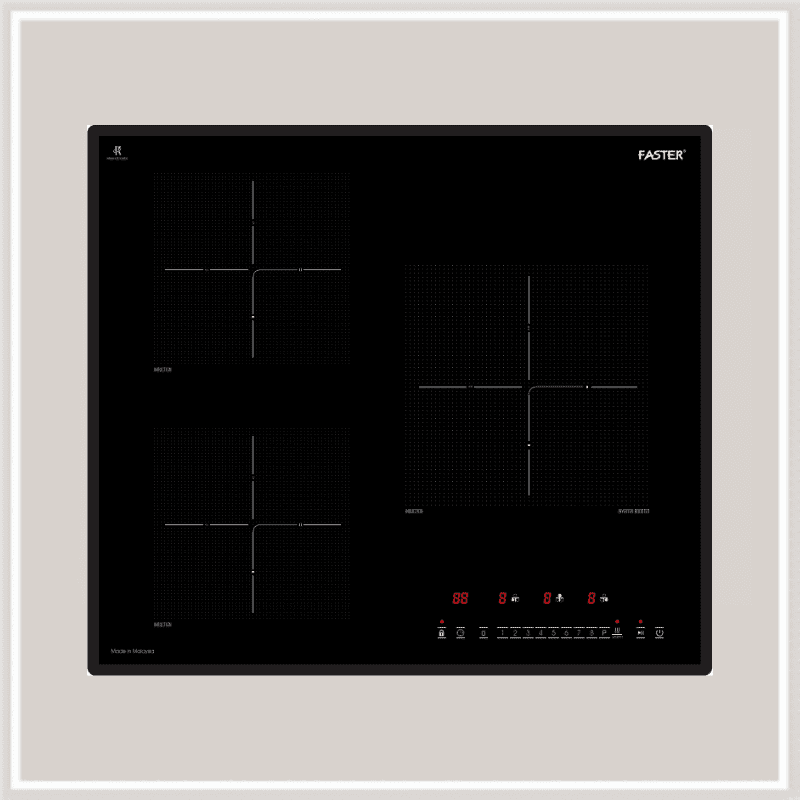 Bếp từ Faster FS 613SI - 3 vùng nấu