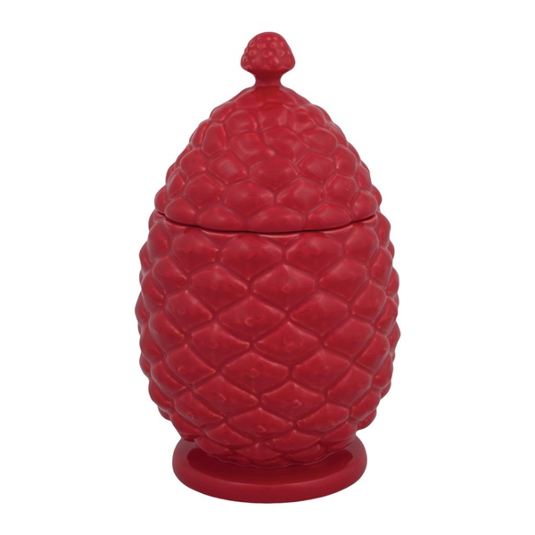 Bordallo - Pinecone - Hũ Đựng Thực Phẩm Màu Đỏ 20cm