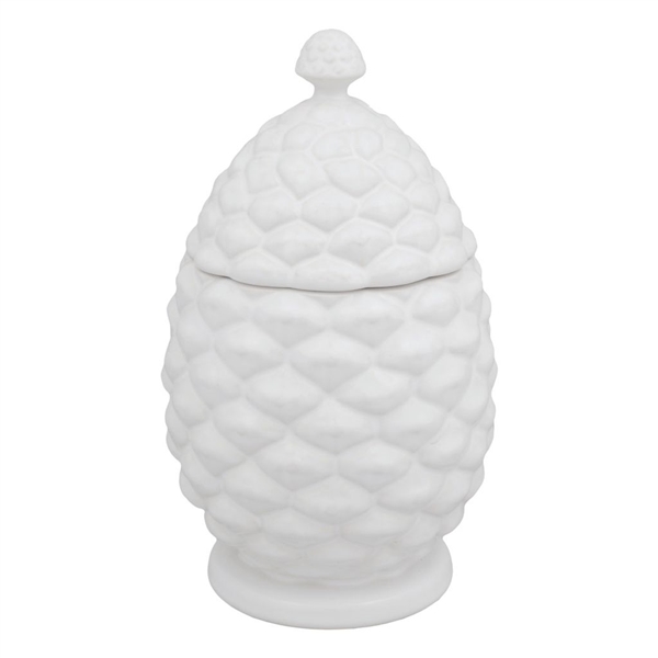 Bordallo - Pinecone - Hũ Đựng Thực Phẩm Màu Trắng 20cm