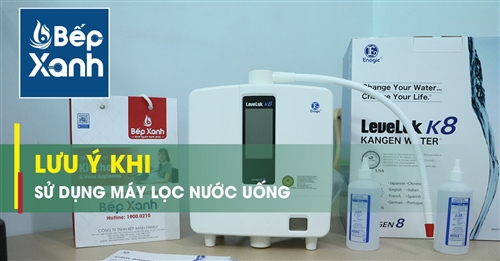 Các lưu ý khi sử dụng máy lọc nước uống trực tiếp