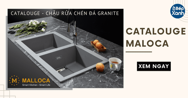 Dowload File Catalogue Chậu Rửa Chén Đá Granite Malloca [Mới Nhất]