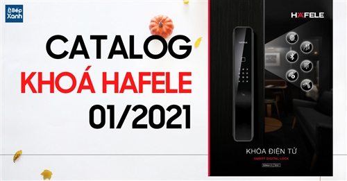 Catalogue Khoá Điện Tử Hafele 2021