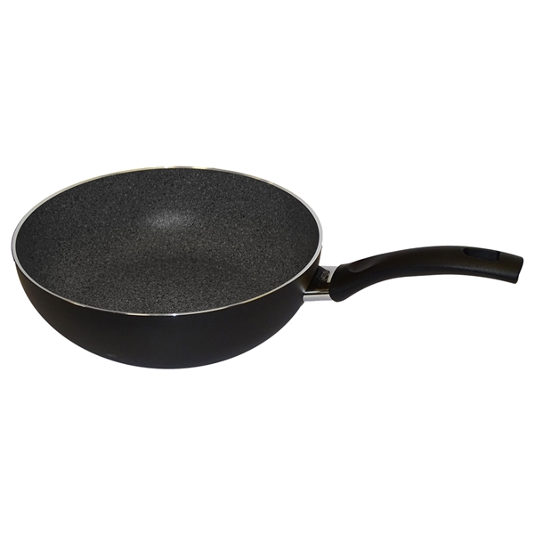 Chảo chống dính Ballarini Wok Bologna Granititum 9N9V-0.28 28cm